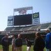 GCSAA students on turf at Target Field.